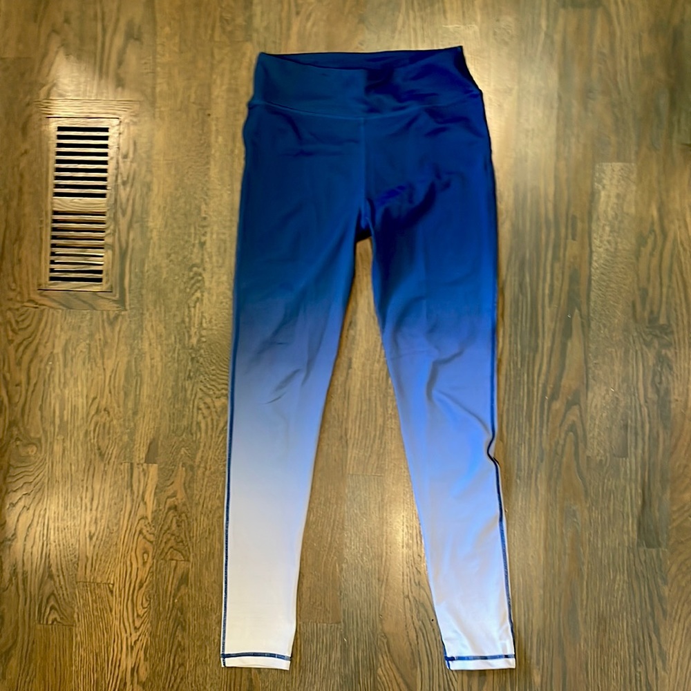 Blue Ombré Leggings